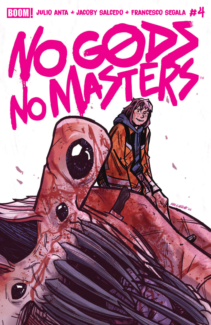 No Gods, No Masters #4 a Main (Dressed, Salcedo) — Cover