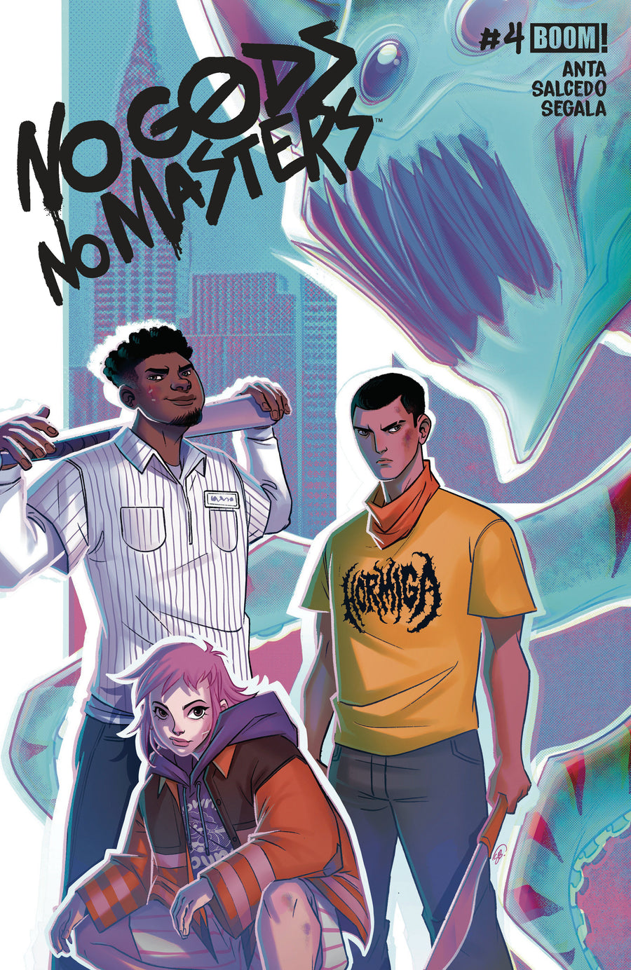 No Gods, No Masters #4 B Variant (Dressed, Boo) — Cover