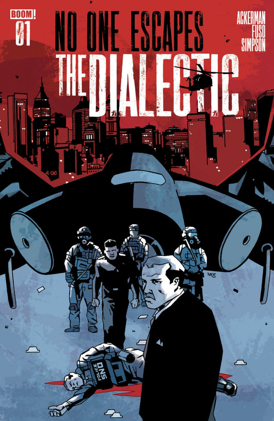 No One Escapes the Dialectic #1 a Main (Dressed, Fuso) — Cover