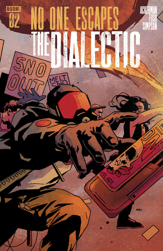No One Escapes the Dialectic #2 a Main (Dressed, Fuso) — Cover