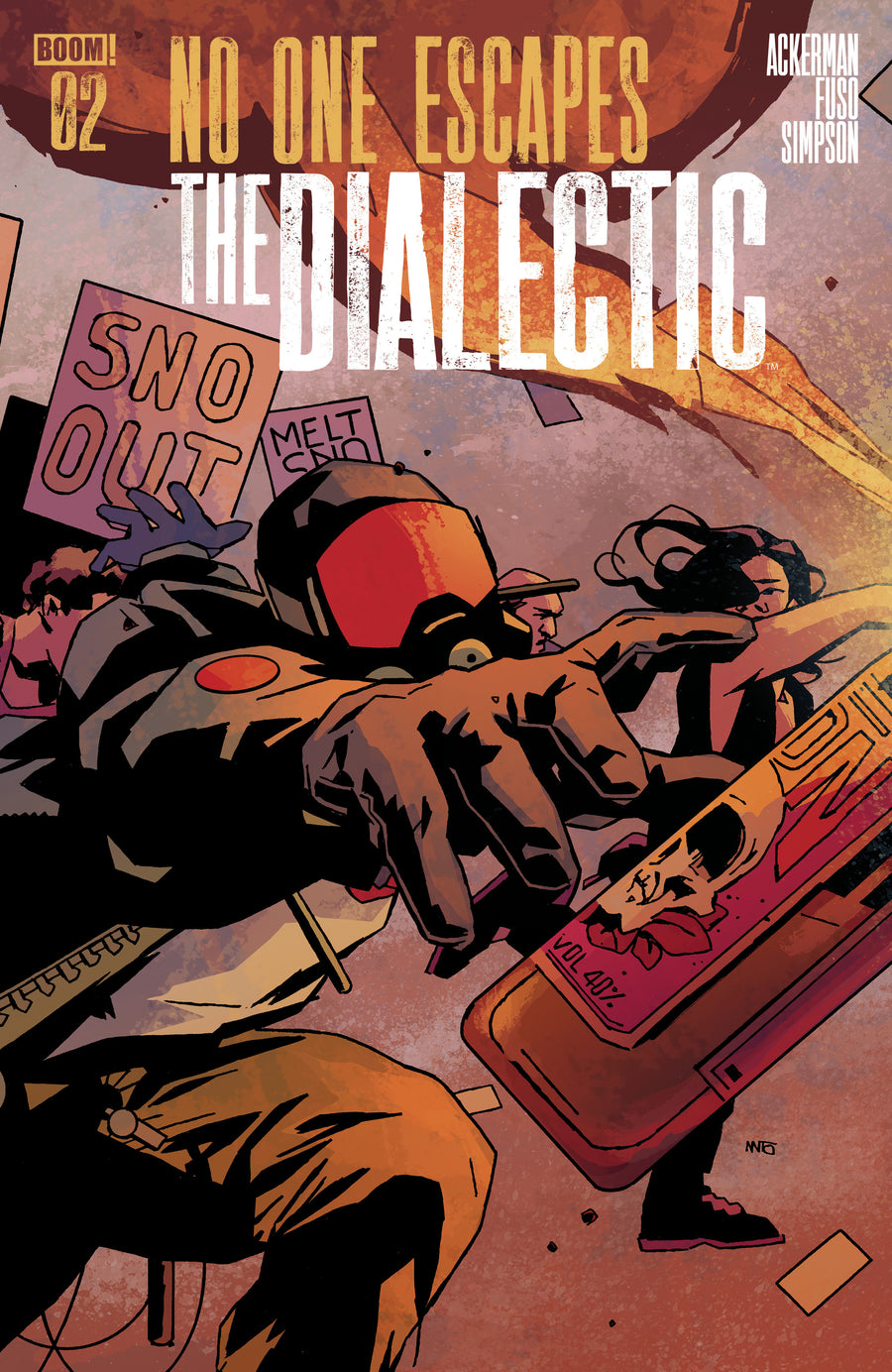 No One Escapes the Dialectic #2 a Main (Dressed, Fuso) — Cover