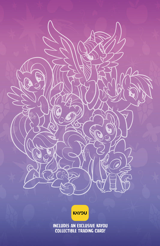 My Little Pony: Friendship Is Magic (2026) #1 E Polybagged Collectible Card Variant (Dressed, Fleecs) — Cover