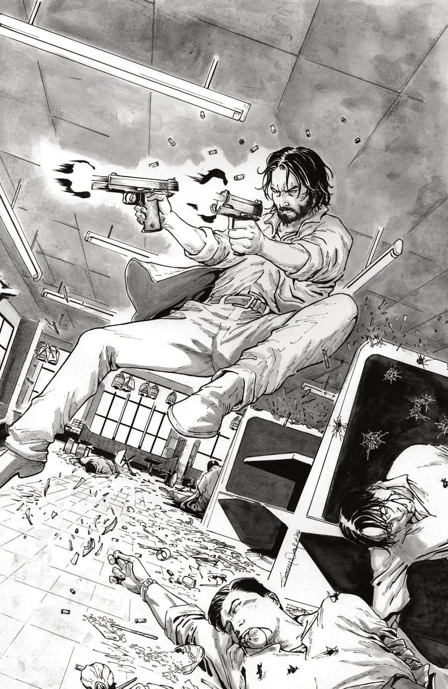 Brzrkr: City of Darkness #1 E 1:10 INCV (Full Art, Wong) — Cover