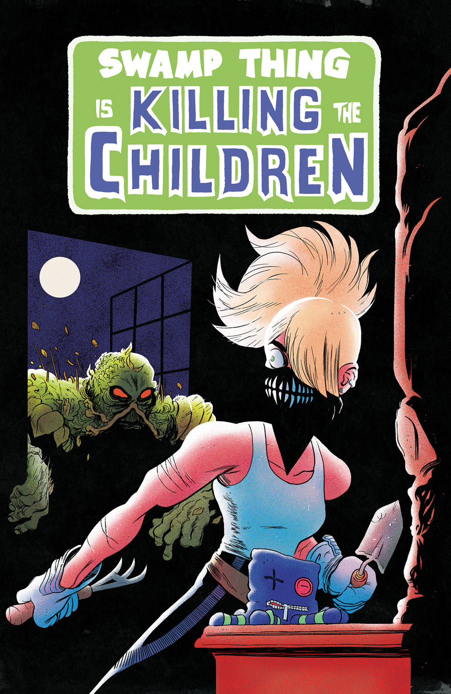 Swamp Thing Is Killing the Children #1 C Swamp Thing Homage Variant (Dressed, Boss) — Cover