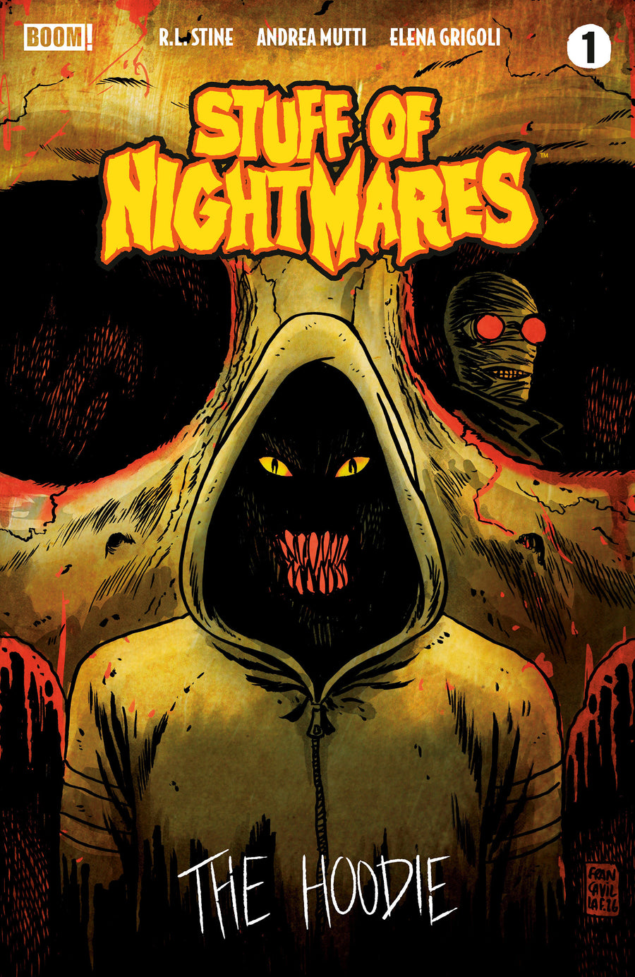 Stuff of Nightmares: The Hoodie #1 a Main (Dressed, Francavilla) — Cover