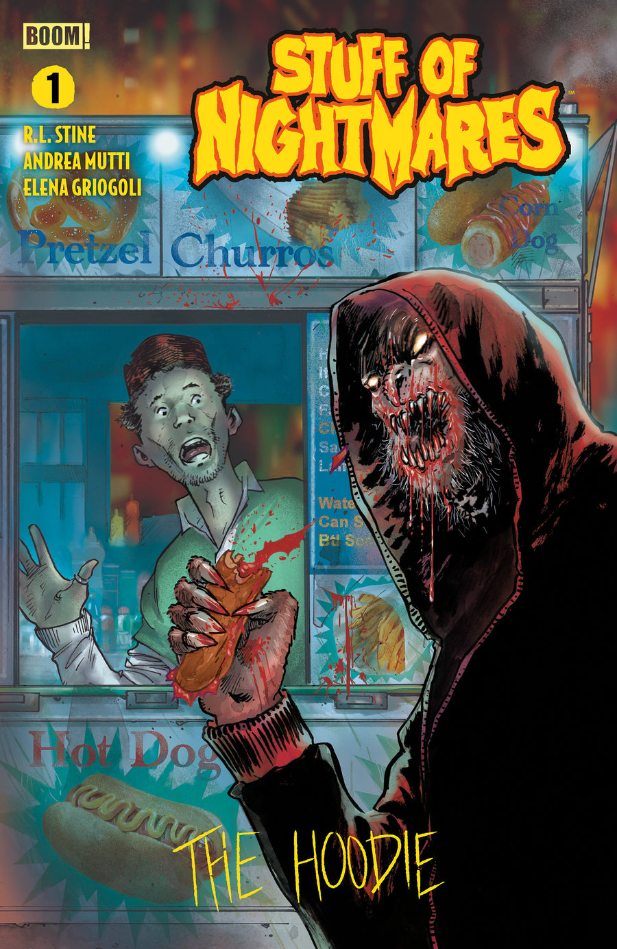 Stuff of Nightmares: The Hoodie #1 B Variant (Dressed, Mutti) — Cover