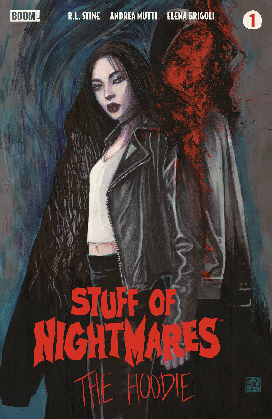 Stuff of Nightmares: The Hoodie #1 C Homage Variant (Dressed, Orzu) — Cover