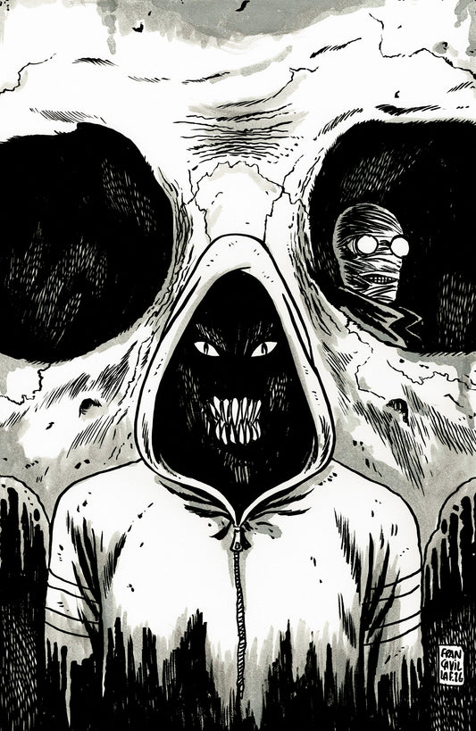 Stuff of Nightmares: The Hoodie #1 D Glow in the Dark Variant (Full Art, Glow in the Dark, Francavilla) — Cover