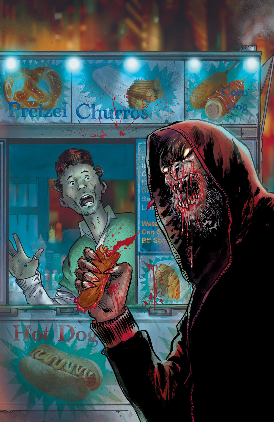 Stuff of Nightmares: The Hoodie #1 E Glow in the Dark Variant (Full Art, Glow in the Dark, Mutti) — Cover