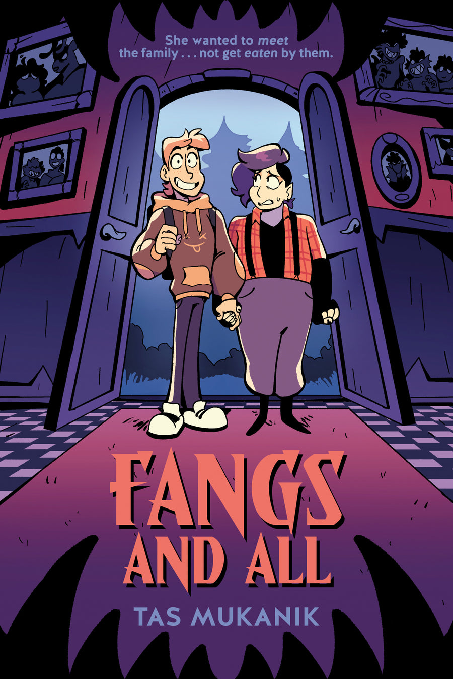 Fangs and All: A Graphic Novel — Cover