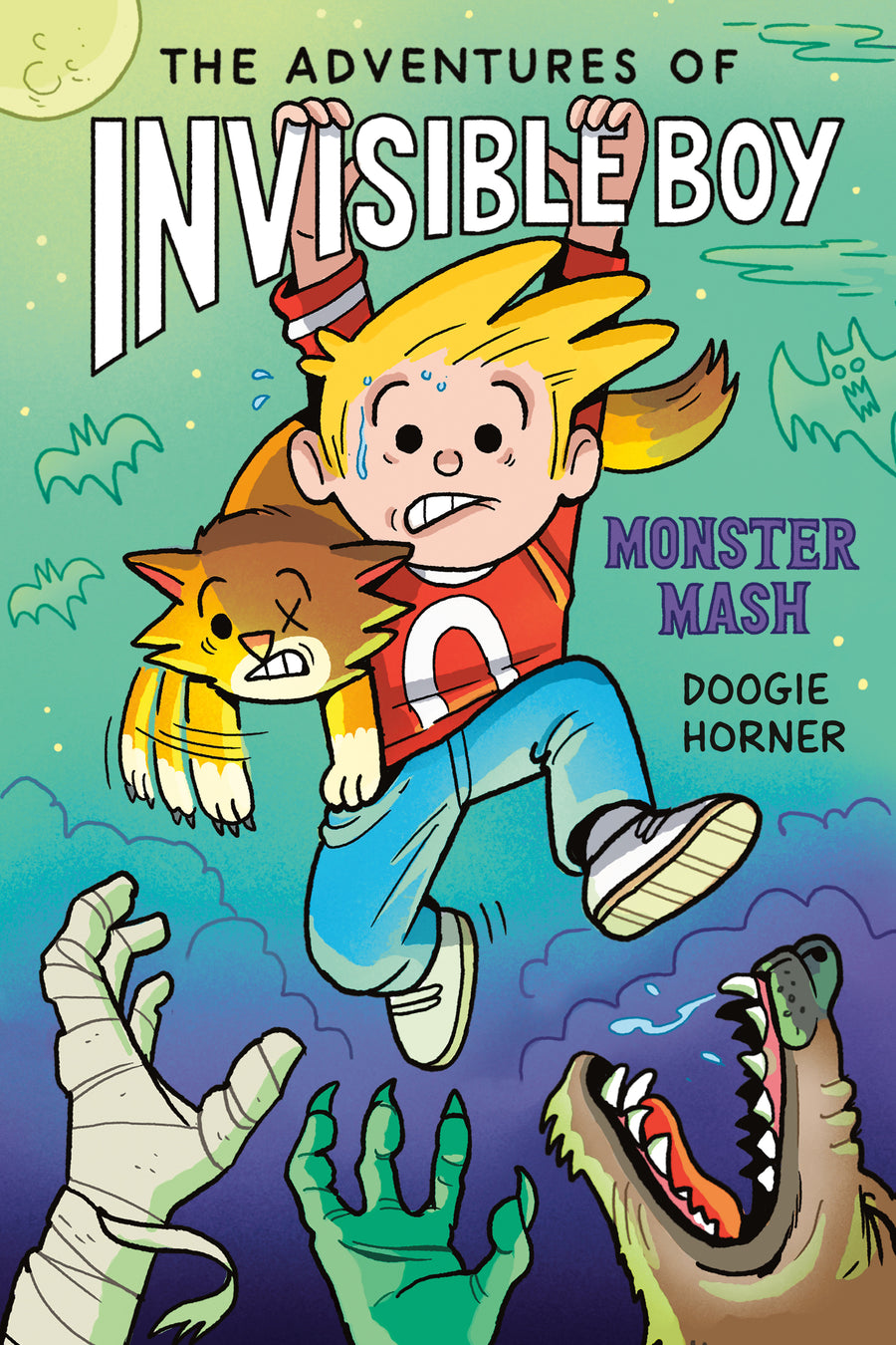 The Adventures of Invisible Boy: Monster Mash: A Graphic Novel - Cover