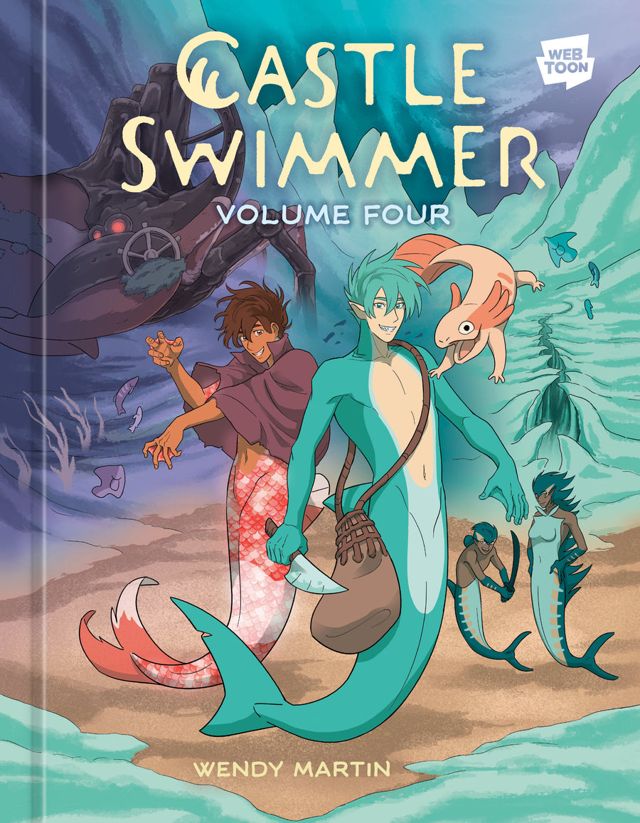 Castle Swimmer: Volume 4 — Cover