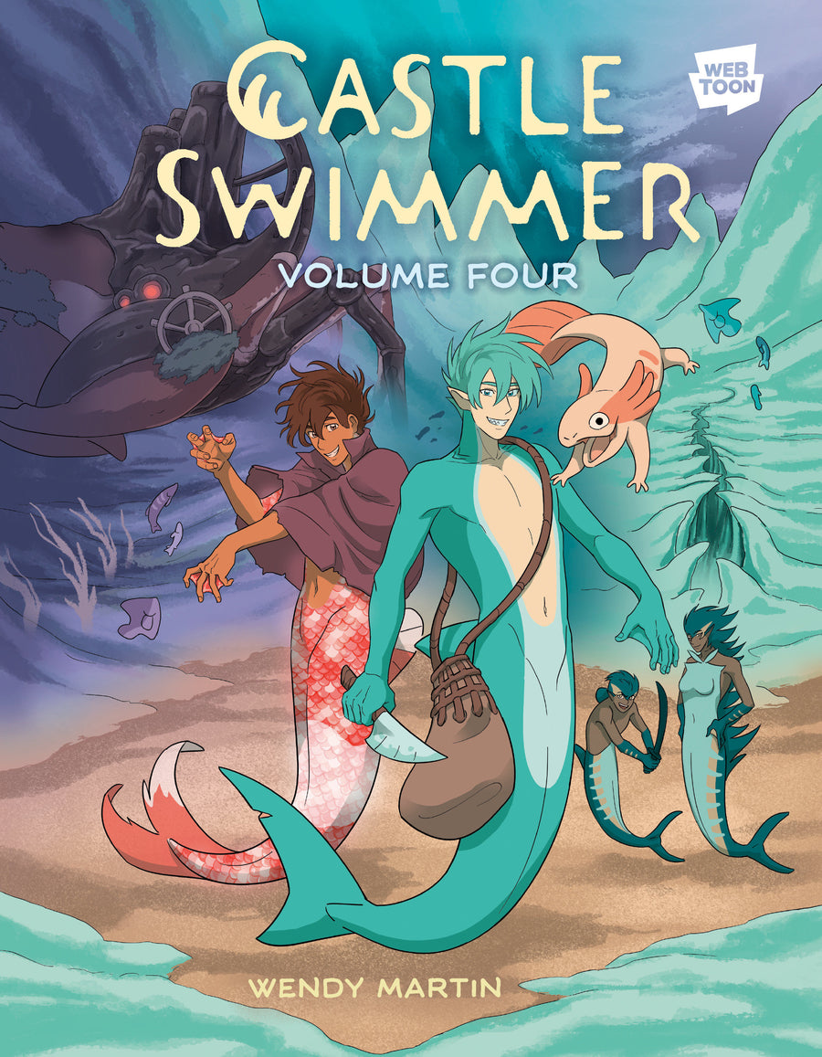 Castle Swimmer: Volume 4 — Cover