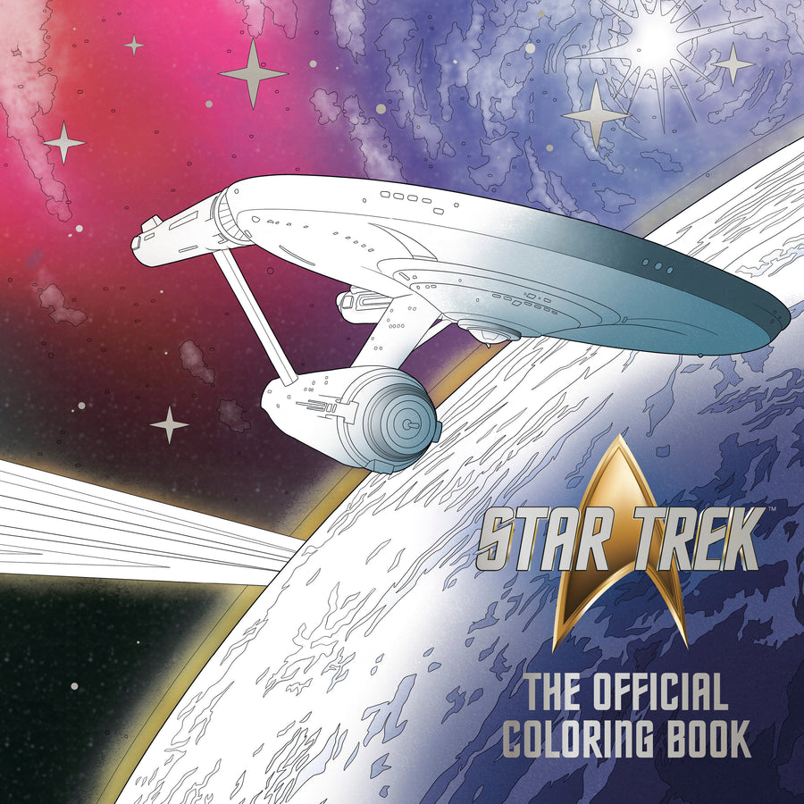Star Trek: The Official Coloring Book - Cover