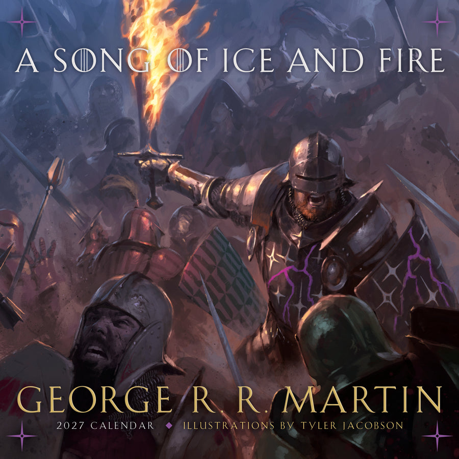 A Song of Ice and Fire 2027 Calendar - Cover