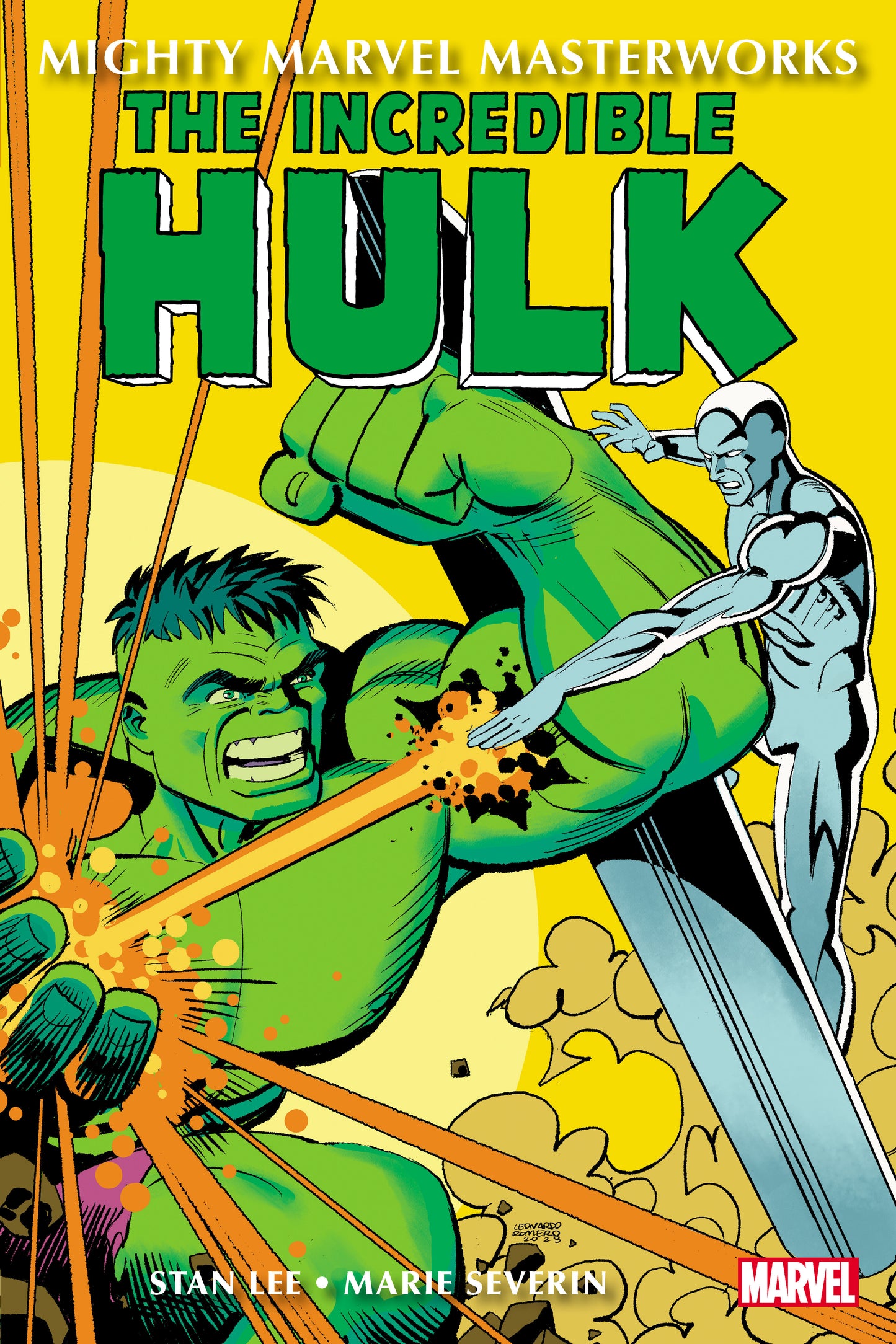 MIGHTY MARVEL MASTERWORKS: THE INCREDIBLE HULK VOL. 4 - LET THERE BE BATTLE ROMERO COVER