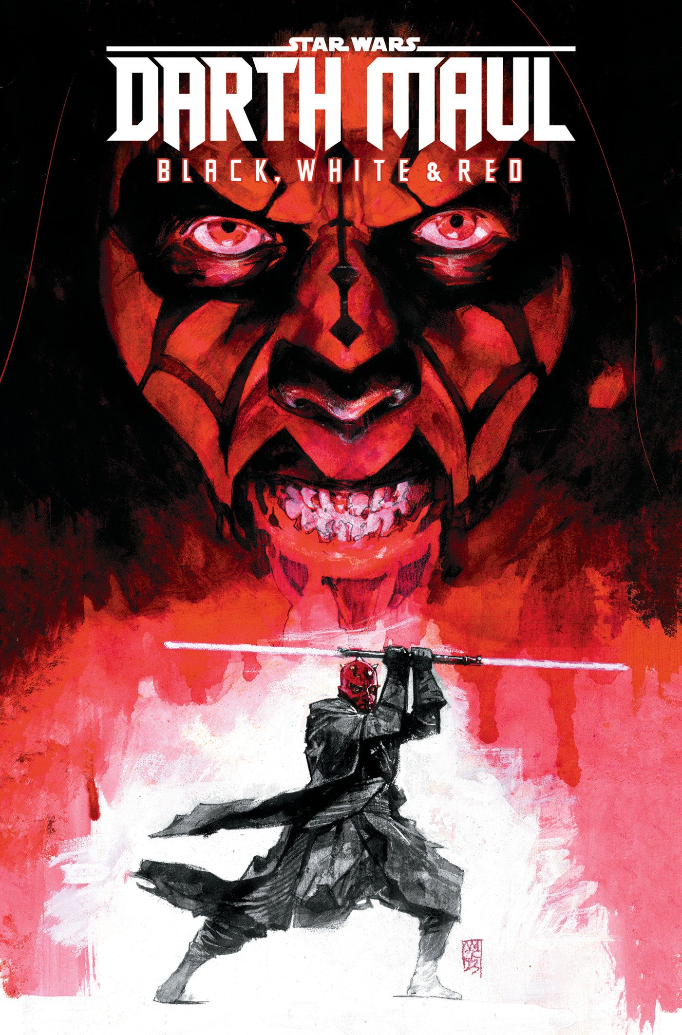 STAR WARS: DARTH MAUL - BLACK, WHITE & RED TREASURY EDITION