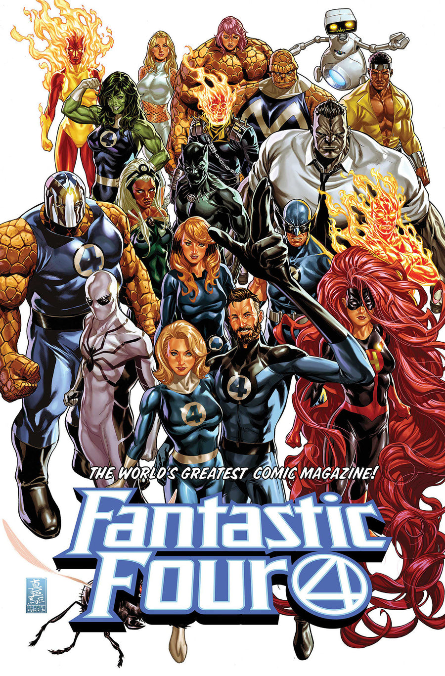Fantastic Four by Dan Slott Omnibus Vol. 2 Mark Brooks Cover - Cover