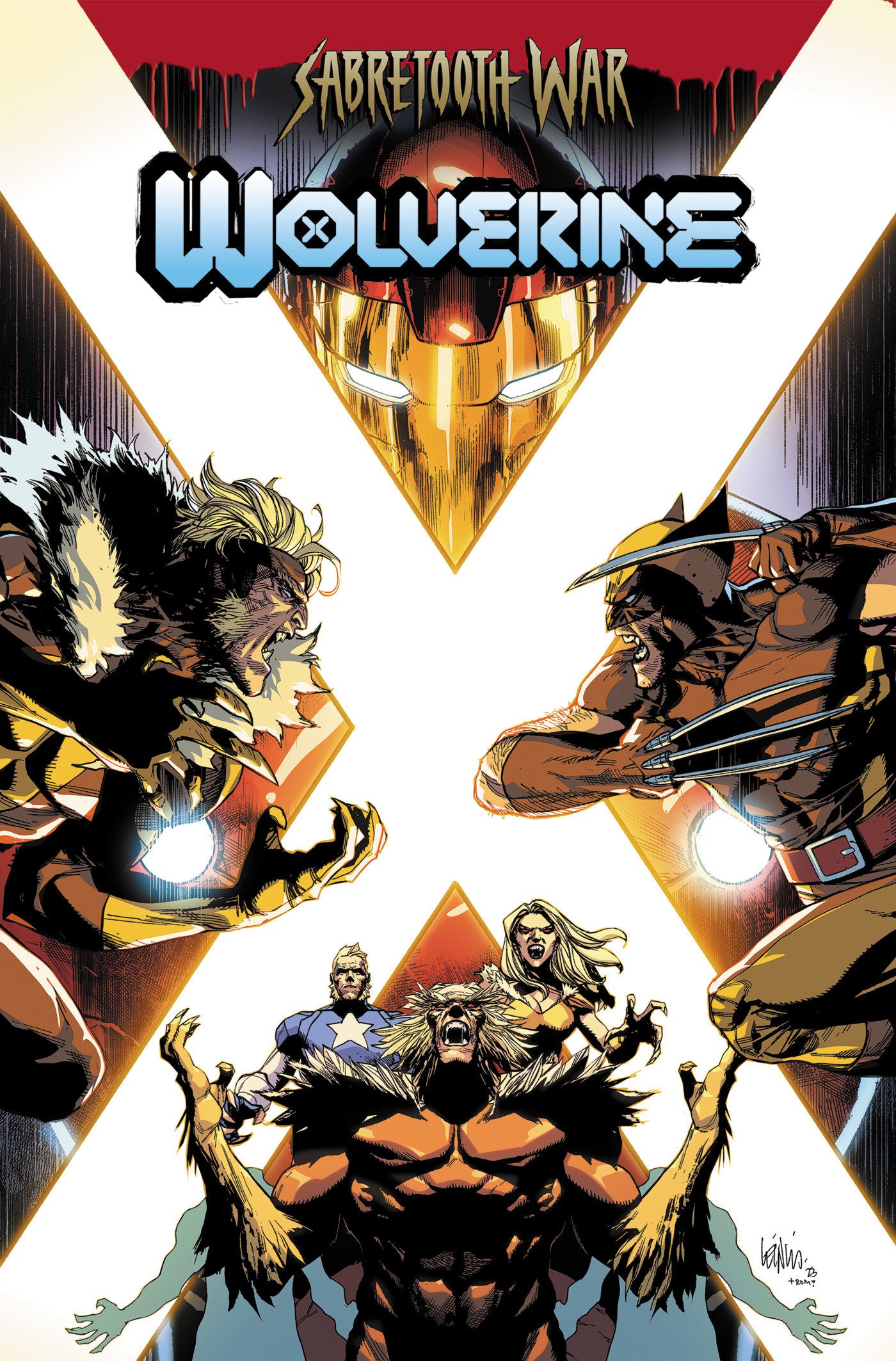 WOLVERINE: SABRETOOTH WAR OMNIBUS LEINIL YU COVER