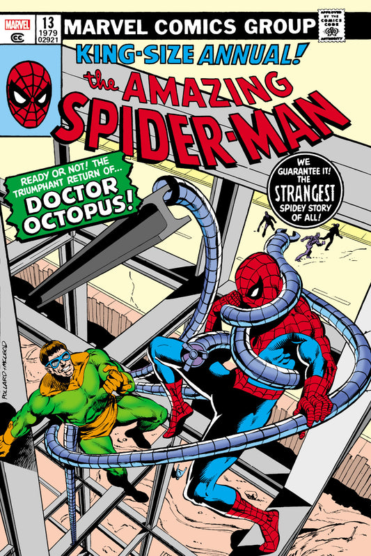 THE AMAZING SPIDER-MAN OMNIBUS VOL. 6 KEITH POLLARD SPIDER-MAN VS. DOC OCK COVER [DM ONLY]