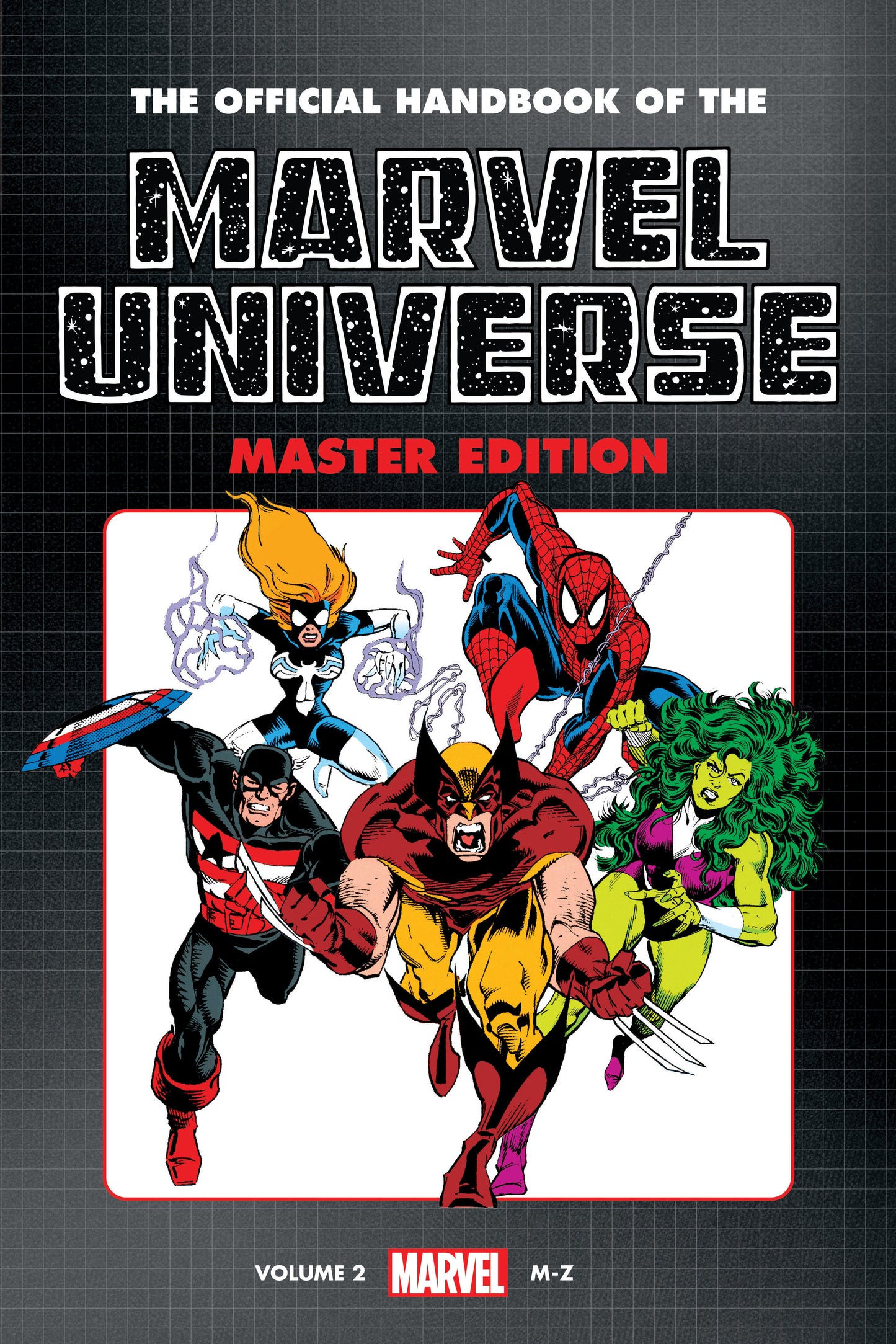 OFFICIAL HANDBOOK OF THE MARVEL UNIVERSE: MASTER EDITION OMNIBUS VOL. 2 HEROES COVER