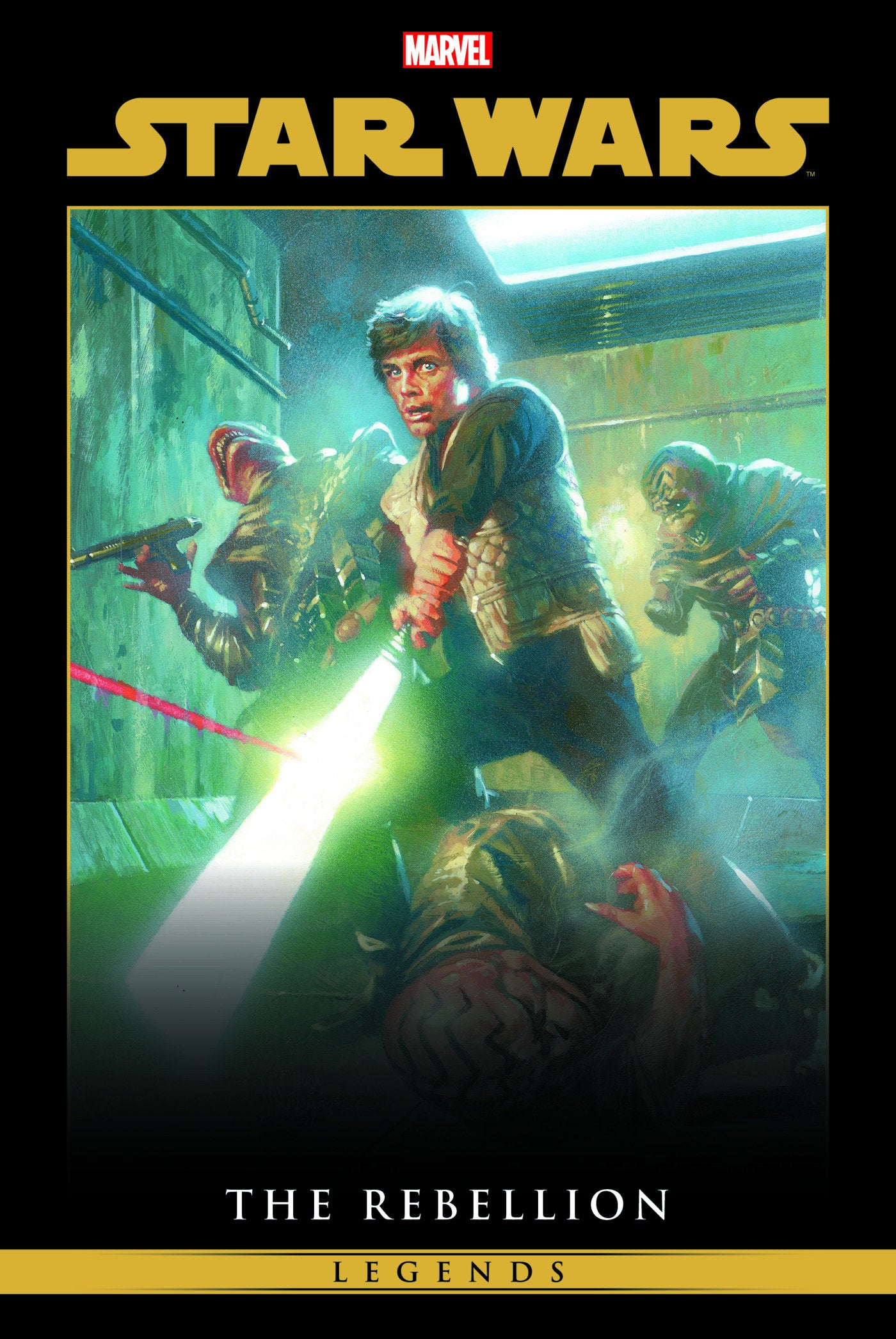 STAR WARS LEGENDS: THE REBELLION OMNIBUS VOL. 3 HUGH FLEMING LUKE COVER