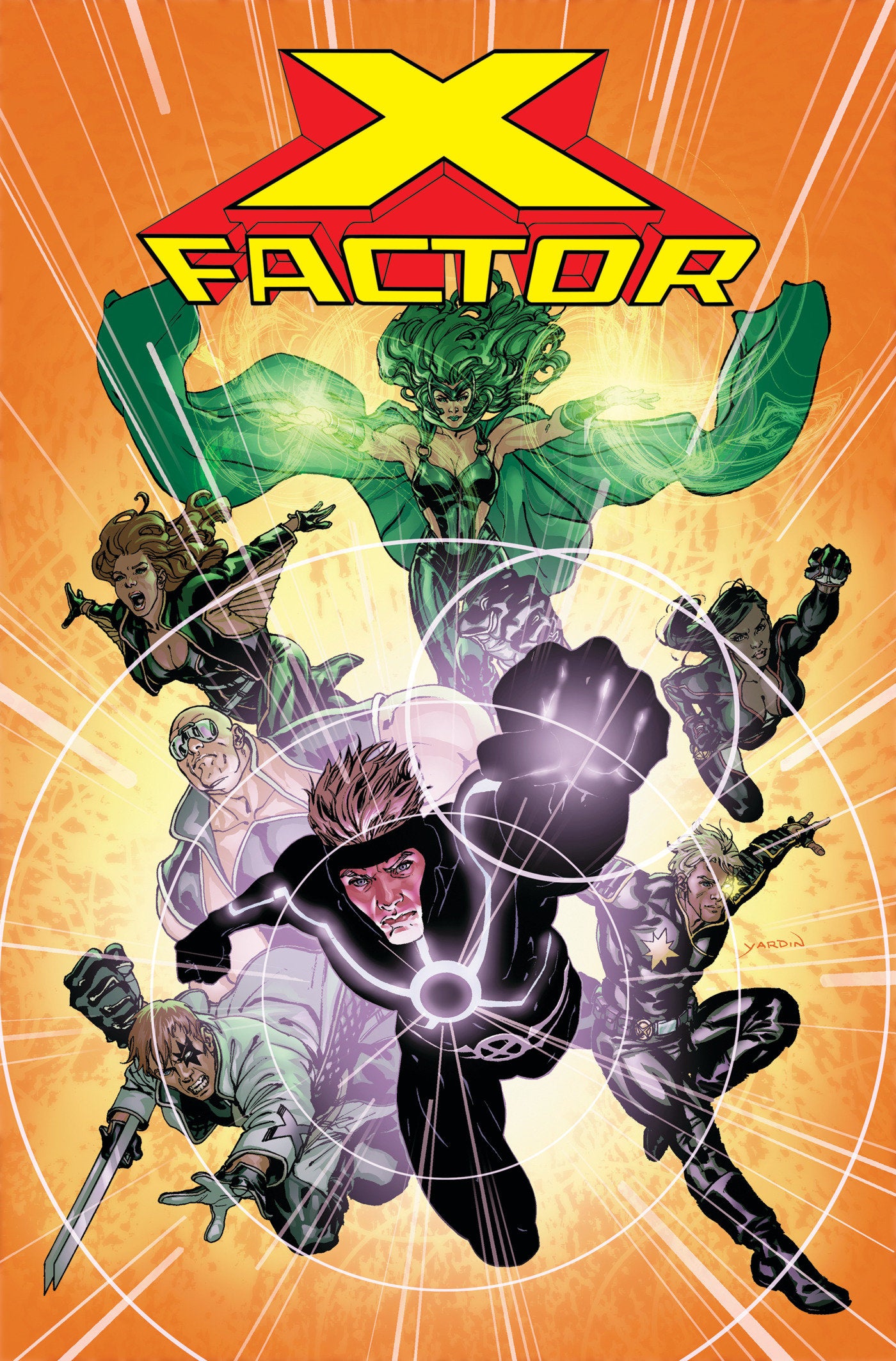 X-FACTOR BY PETER DAVID OMNIBUS VOL. 4 DAVID YARDIN COVER