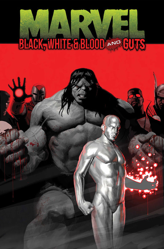 Marvel: Black, White & Blood and Guts - Cover