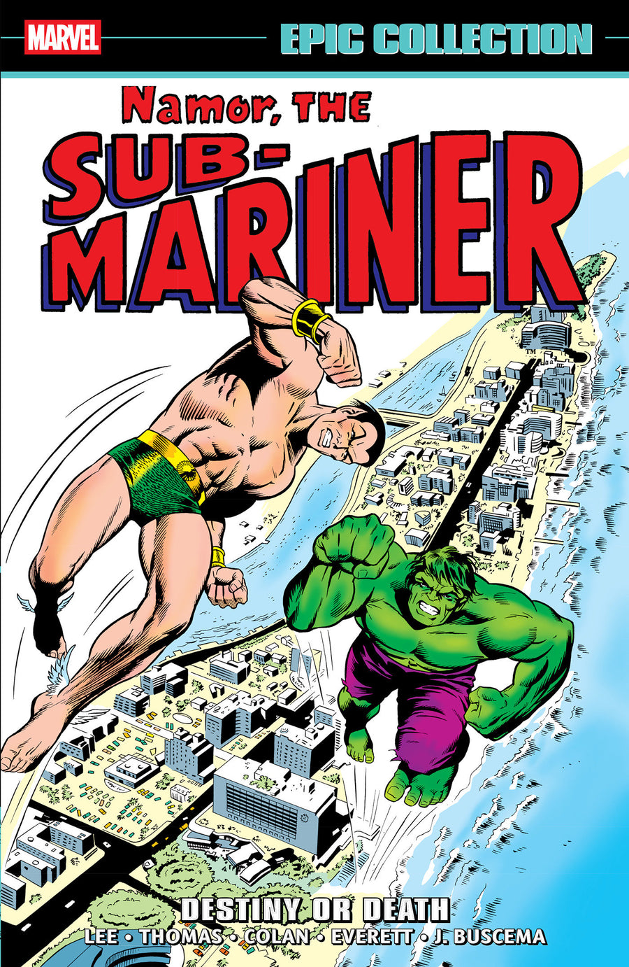 Namor the Sub-Mariner Epic Collection: Destiny Or Death — Cover