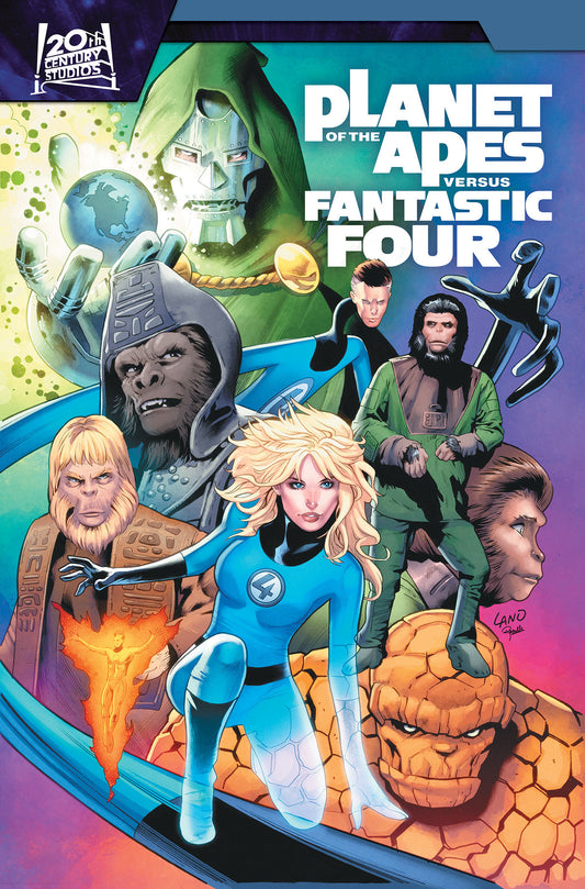 Planet of the Apes Vs. Fantastic Four — Cover