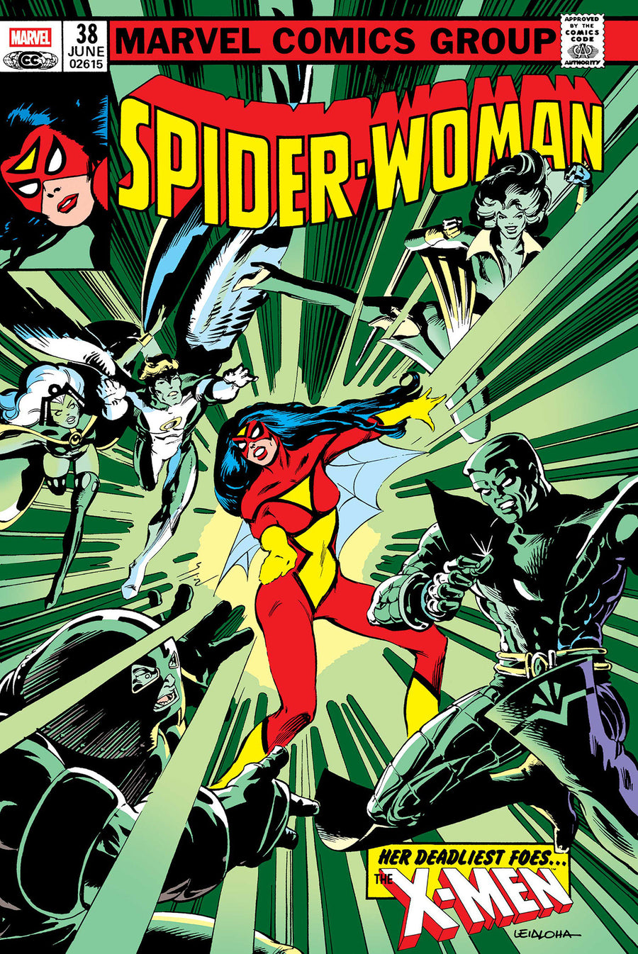 Spider-woman Omnibus Steve Leialoha Cover [dm Only] - Cover