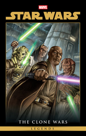 Star Wars Legends: the Clone Wars Omnibus Vol. 1 Jan Duursema Cover