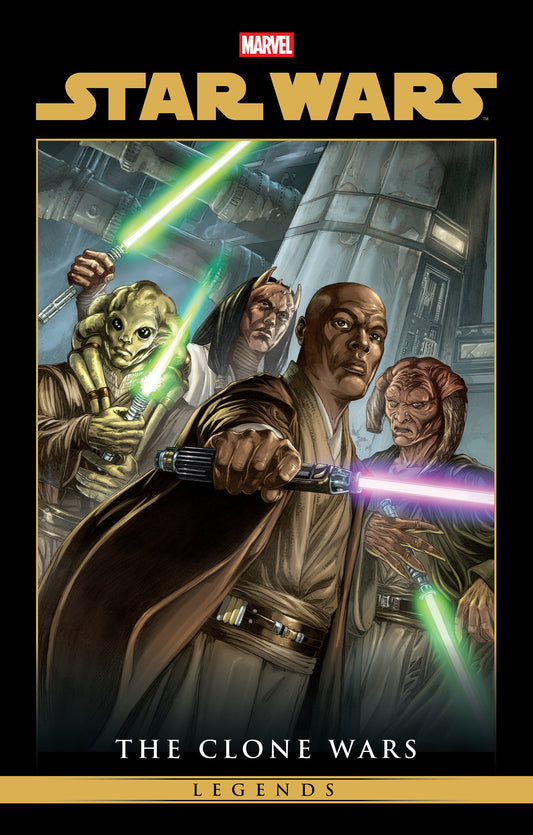 Star Wars Legends: the Clone Wars Omnibus Vol. 1 Jan Duursema Cover — Cover