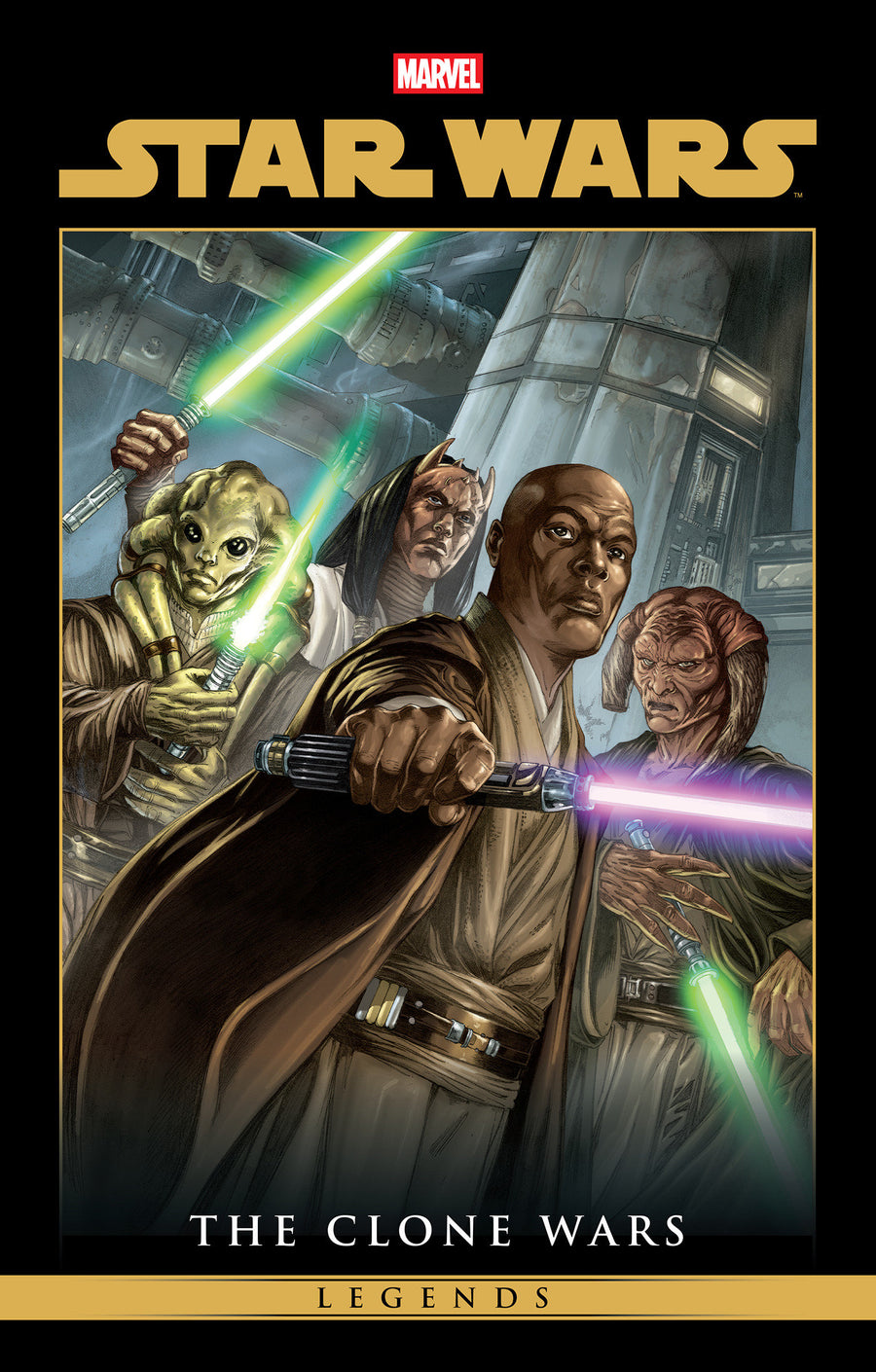 Star Wars Legends: the Clone Wars Omnibus Vol. 1 Jan Duursema Cover — Cover