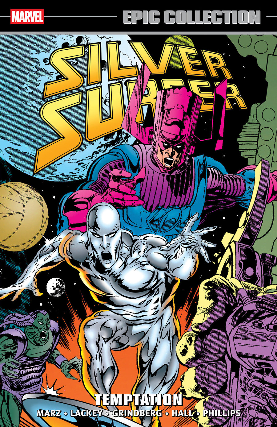 Silver Surfer Epic Collection: Temptation — Cover