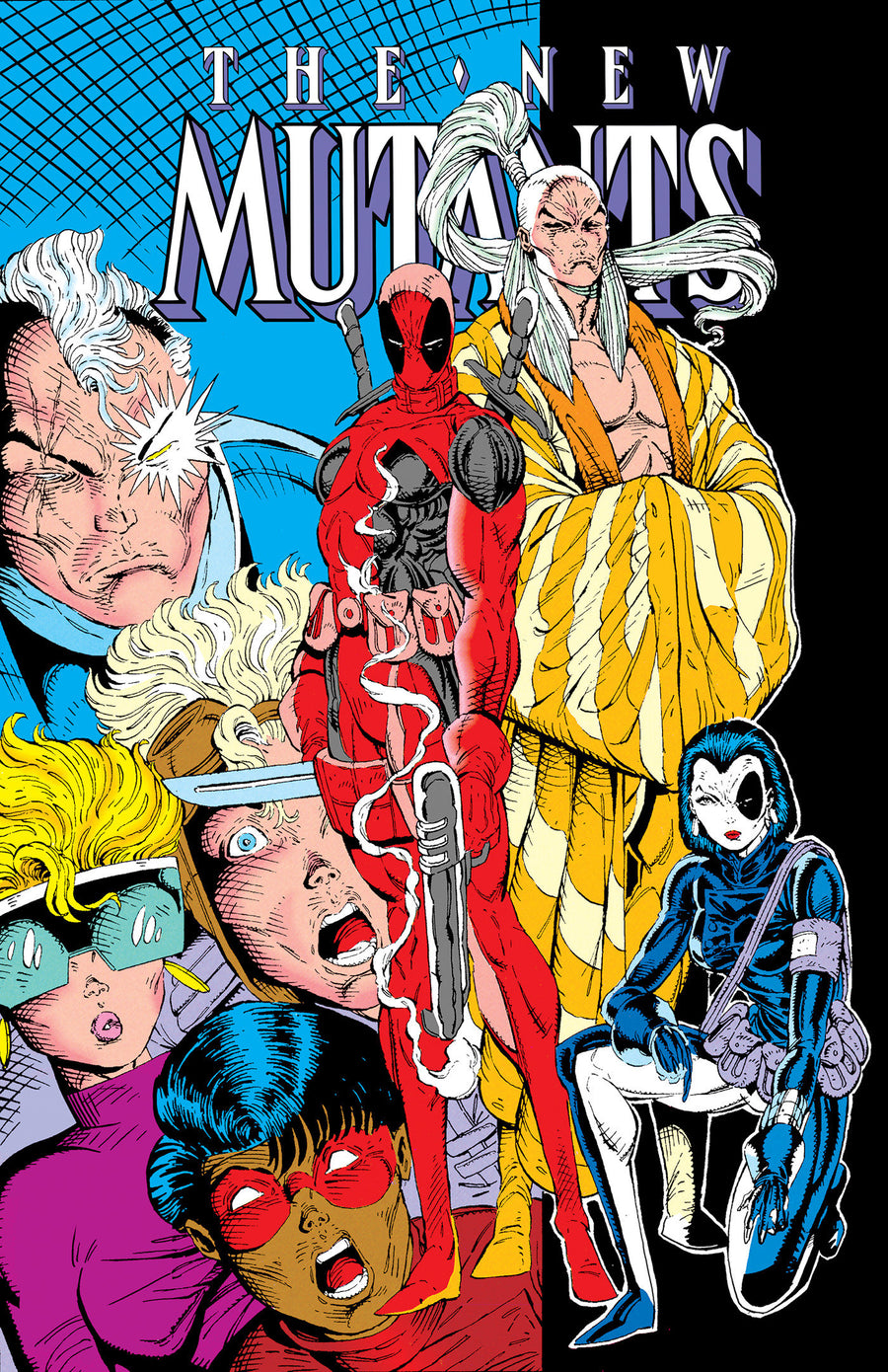 New Mutants Omnibus Vol. 4 Rob Liefeld Deadpool Cover [dm Only] - Cover