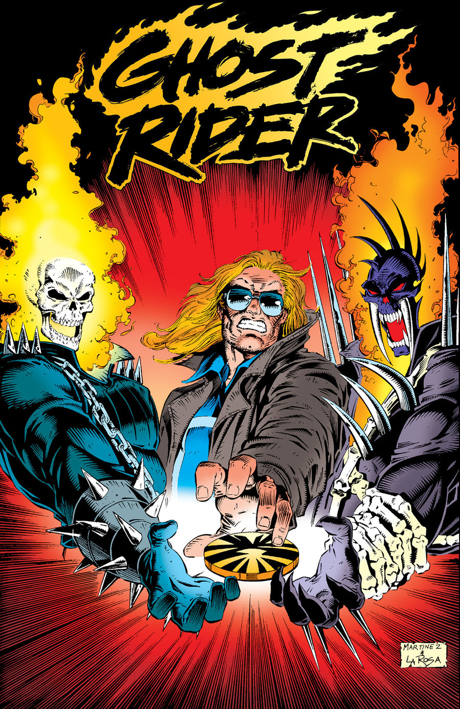 Ghost Rider: Danny Ketch Omnibus Vol. 3 Henry Martinez Cover - Cover