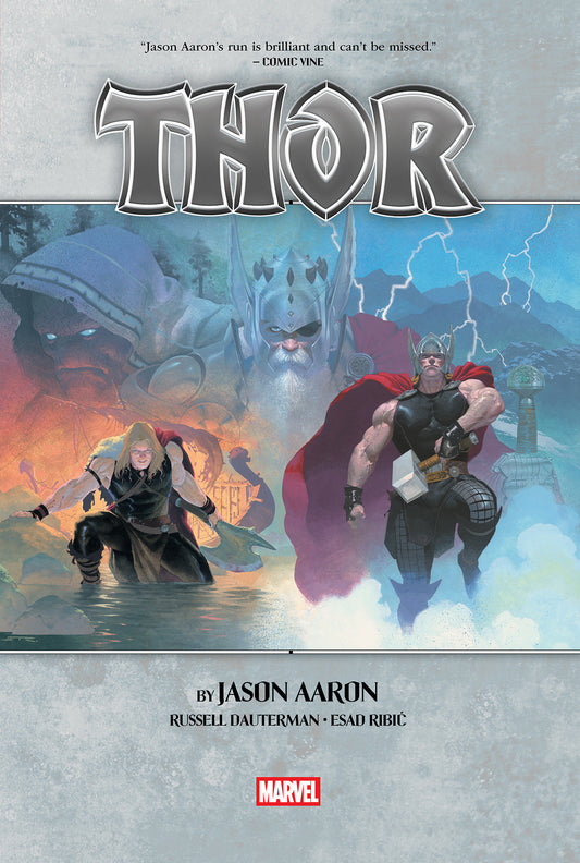 Thor by Jason Aaron Omnibus Vol. 1 Esad Ribic Cover [new Printing] - Cover