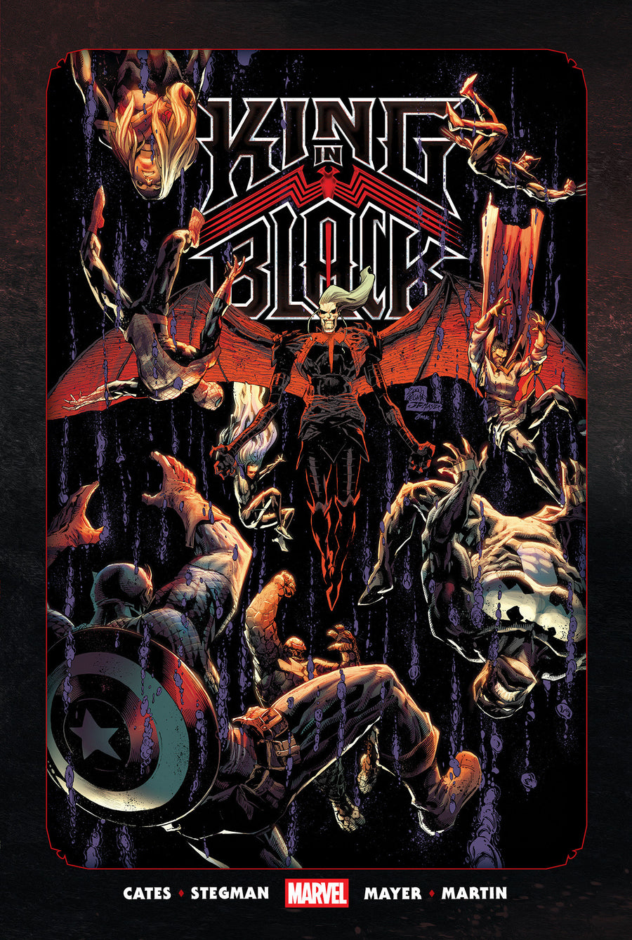 King in Black Omnibus Ryan Stegman Fall Cover [new Printing] - Cover
