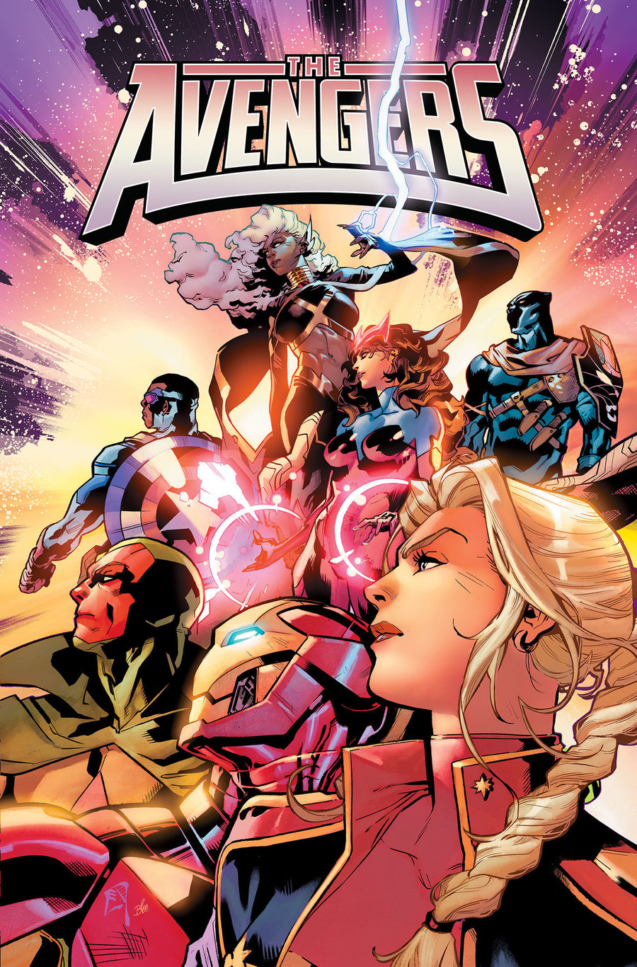 Avengers by Jed Mackay Omnibus C.f. Villa Cover [dm Only] — Cover