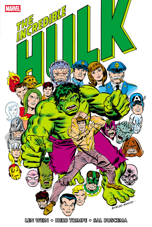 The Incredible Hulk Omnibus Vol. 4 Rich Buckler Cover — Cover