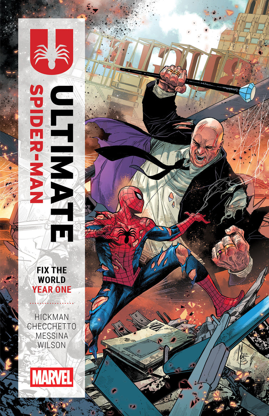 Ultimate Spider-Man: Fix the World Year One [marvel Compact] — Cover