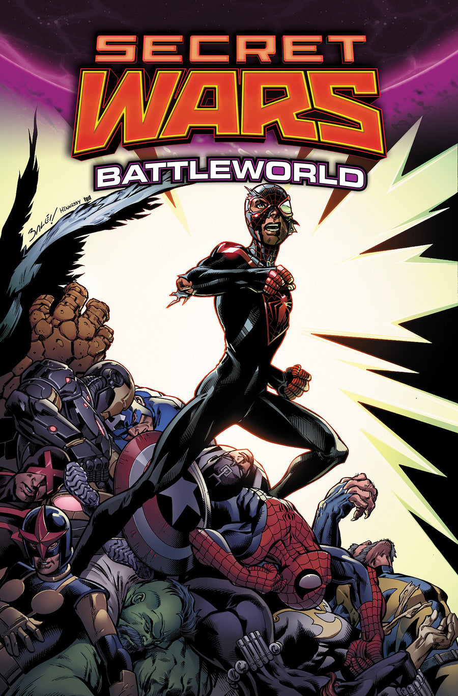 Secret Wars: Battleworld Omnibus Vol. 4 Mark Bagley Cover — Cover