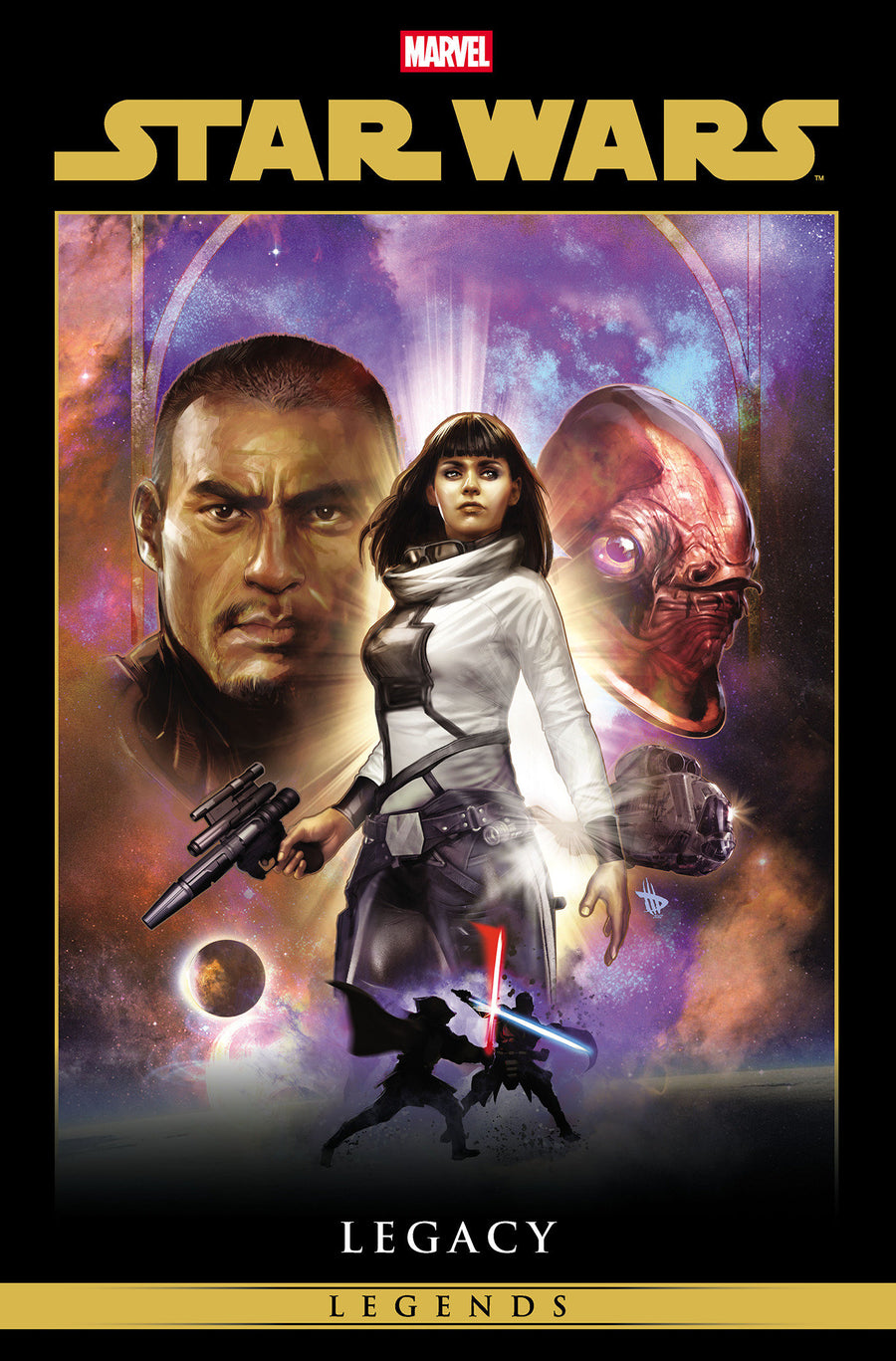 Star Wars Legends: Legacy Omnibus Vol. 2 Dave Wilkins Cover [dm Only] — Cover