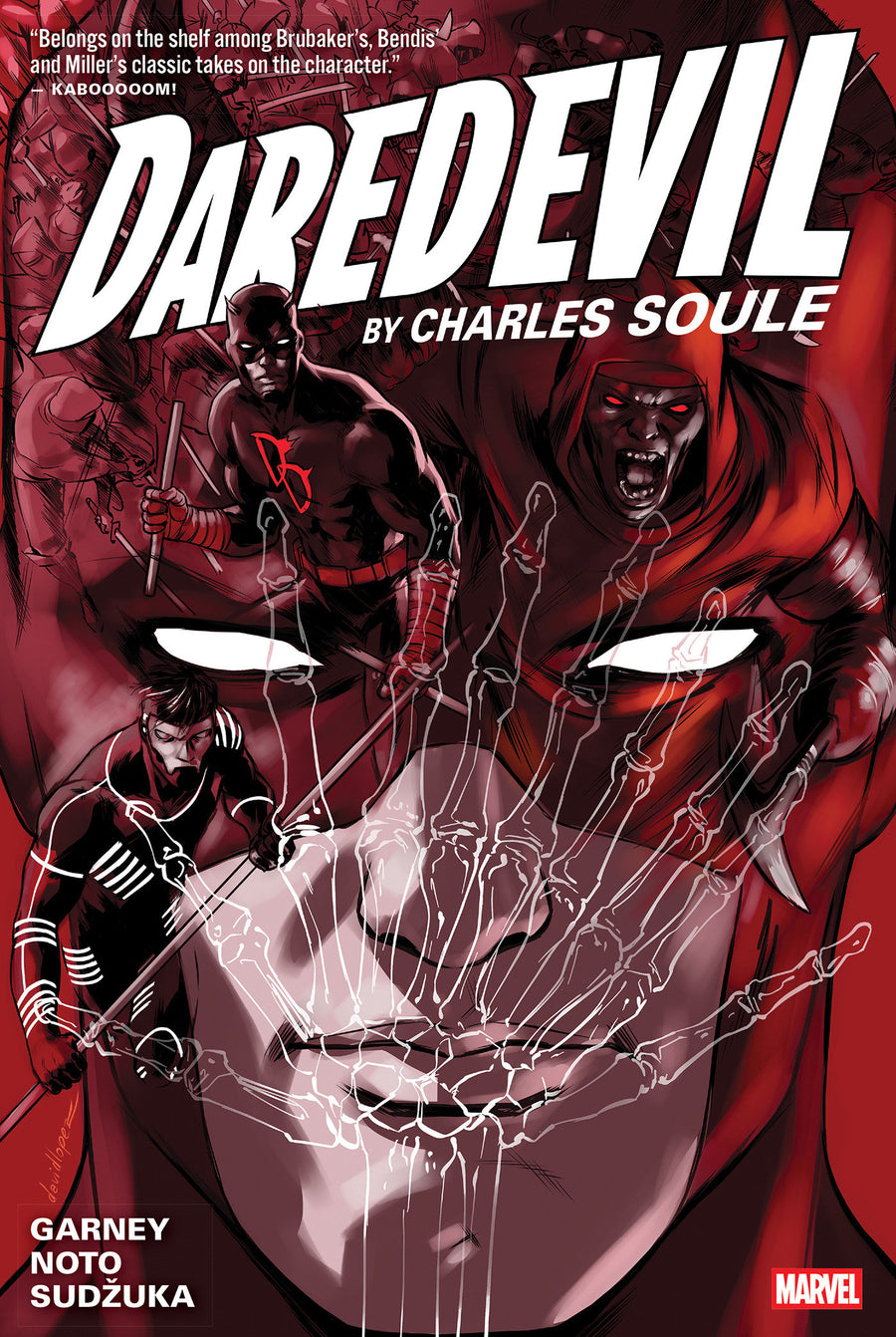 Daredevil by Charles Soule Omnibus David Lopez Cover [new Printing, Dm Only] — Cover