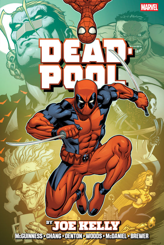 Deadpool by Joe Kelly Omnibus Ed Mcguinness Montage Cover [new Printing] — Cover