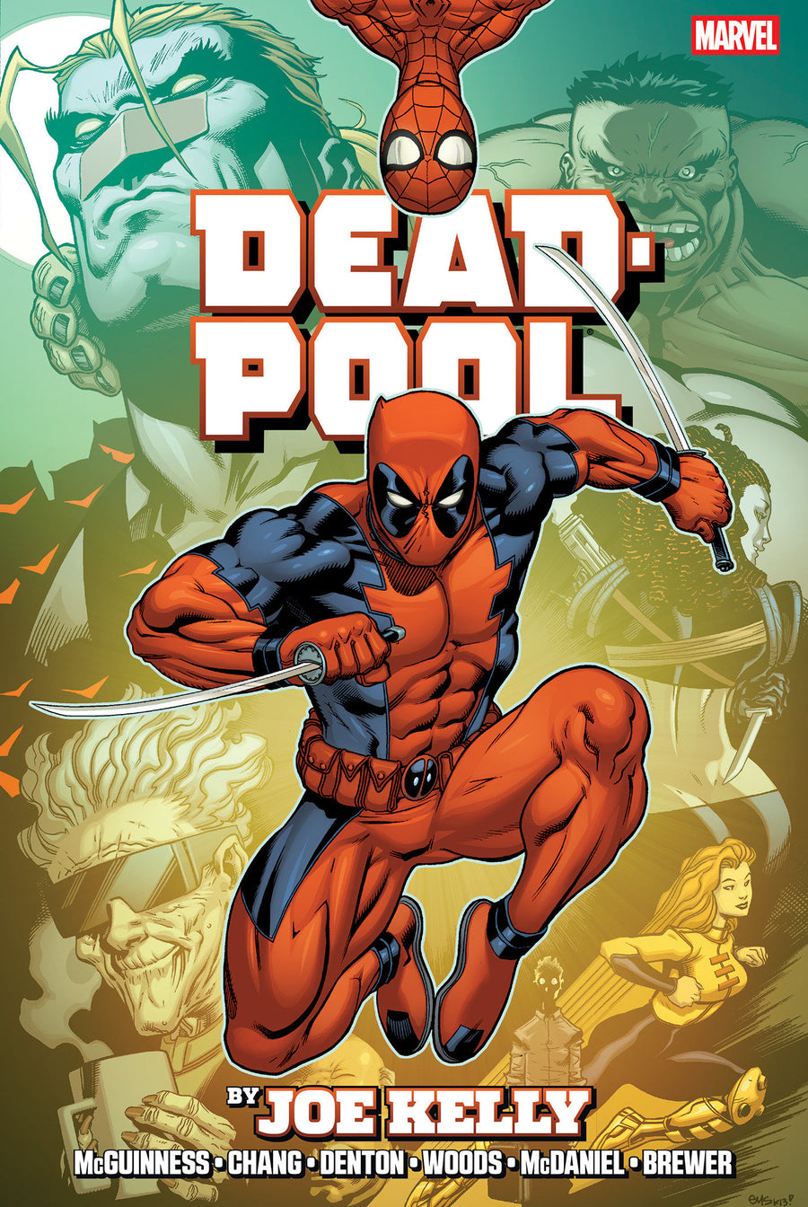 Deadpool by Joe Kelly Omnibus Ed Mcguinness Montage Cover [new Printing] — Cover