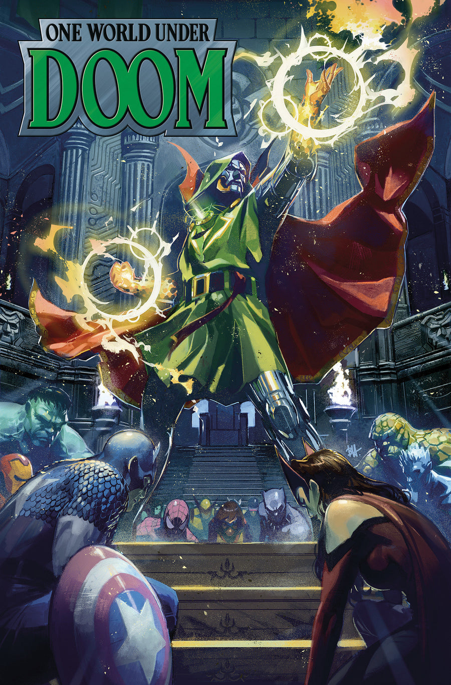 One World Under Doom Omnibus Ben Harvey Cover — Cover