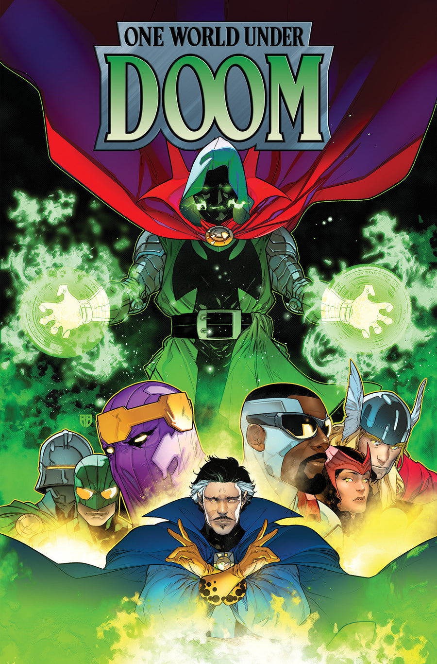 One World Under Doom Omnibus R.b. Silva Cover [dm Only] — Cover