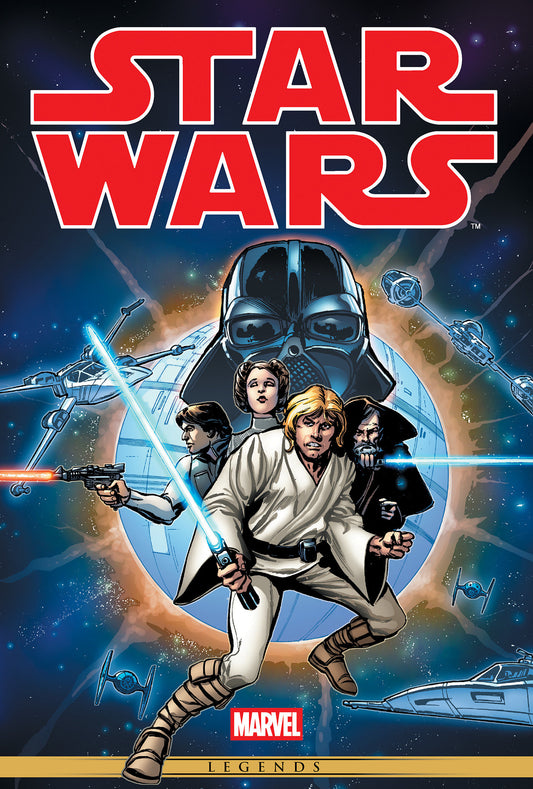 Star Wars: The Original Marvel Years Omnibus Vol. 1 Greg Hildebrandt Cover [new Printing, Dm Only] — Cover